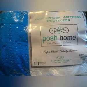 Posh home full size waterproof mattress protector